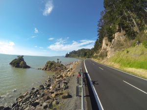 Linksverkehr Coromandel Westküste Küste Nordinsel Neuseeland