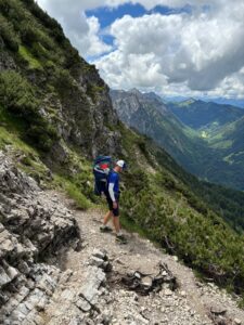 Oberjoch Iseler Abstieg Allgäu